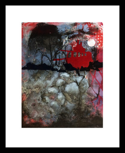 Mondlandschaft Original